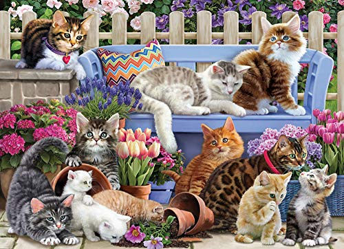 Vermont Christmas Company A Cat's Life Jigsaw Puzzle 1000 Piece Age 12+
