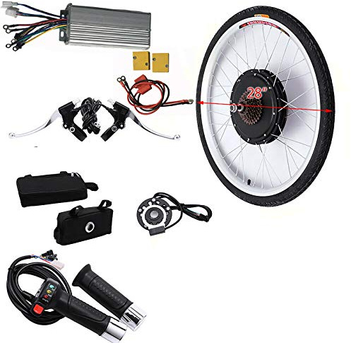 DIFU Ebike Nachrüstsatz Elektrofahrrad Hinterrad Umbausatz 28 48V 1000W Elektro Fahrräder Conversion Kit Hintermotor Heckmotor