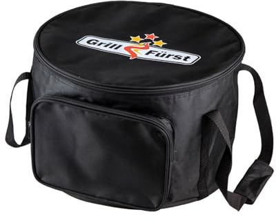 Grillfürst Dutch Oven Aufbewahrungstasche für DO 2, Ø 28 cm - Tragetasche für Feuerofen, Transporttasche für Gusseisen Topf, schwarz