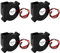 4 PCS 3D Printer Blower Fan 5015 DC 24V 0.17A Printer Cooling Blower 50x50x15mm Blower Radical Cooling Fan 30cm Cable 2 Pin Terminal 3D Printer Accessories For 3D Printer Cooler Heatsinks