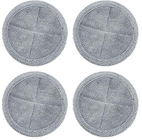 MOVKZACV Ricambio Pulire Pad per Mop Elettrico Testa Attachmen Lavaggio Pavimento Riutilizzabile Lavabile Mop Elettrico Per Dyson Facile Installare
