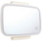 iSpchen Auto Sonnenblende Spiegel Kosmetikspiegel Auto Visier Spiegel Sonnenschutz Rückspiegel Kfz Schminkspiegel mit LED-Beleuchtung Touchscreen für PKW, 178x115mm,Weiß