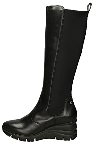 Nero Giardini I116886D Stivali Donna in Pelle - Nero 39 EU