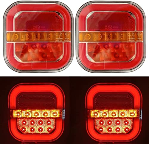 2 x LED Rückleuchten Rücklicht Heckleuchten links rechts Anhänger PKW LKW 12v 24v E9