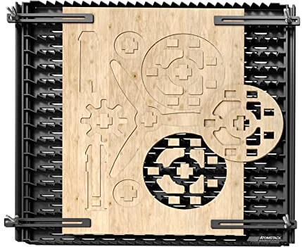 Atomstack F3 Matrix mit Befestigungen Abnehmbare Arbeitsplatte Set Honeycomb Arbeitstisch 425 * 460mm Honeycomb Lasergravur Material