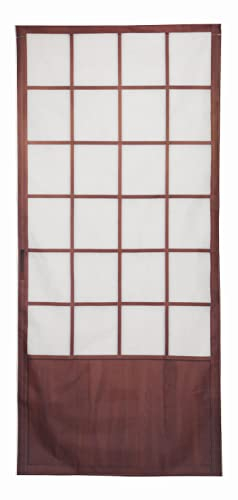 Noren Japanischer Türvorhang, langes Shoji-Design