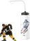 Hockey Water Bottle, Large Capacity Portable 1 Liter Squeeze Bottles with Long Straw, Refillable Cycling Water Bottles for Boxing Hockey Sport