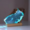 Exquisites Harz Marine Tier Ornament Taucher Ozean Hai Zubehör Licht Handwerk Paar Dekoration Harz W8v4 Epoxy Taucher Nacht