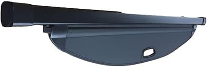 REAGAR Versenkbare Laderaumabdeckung für Hyundai Santa Fe 2019 2023, hintere Gepäckablage Sicherheits Gepäckträgerabdeckung Tonneau-Abdeckung Sichtschutzabdeckung