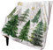 XGTEAHHC Kaschmirdecke mit Weihnachtsbaum, Weihnachtsmotiv, warm, Winter, weich, für Bett, Sofa, Wolldecke, Tagesdecke, 125 x 150 cm, Grün