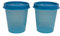 Tupperware Kühlschrank Wichtel Midgets 60ml Mini 2er Set Liliputbecher (türkis)