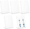 TVNYOUJIA 5 Stk Ohrringhalter, 42 Löcher L-Form Acryl Ohrringständer, Ohrringe Aufbewahrung für Schmuck Ohrringstifte Ohrstecker Ohrring Organizer Display Ständer (Transparent)