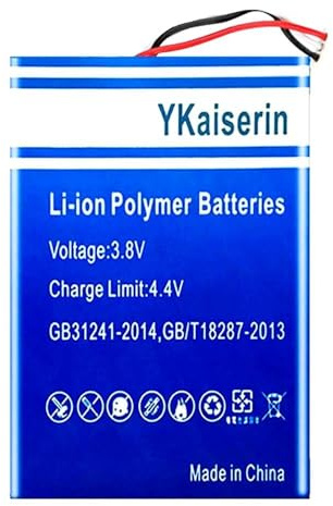 Verbesserter 4300 mAh PS5 (LIP1708) 0-Zyklus-Ersatzakku, kompatibel mit Sony PS5-Controller, kompatibel mit DualSense Game-Controller, Reparaturset mit Werkzeugen