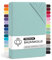 LARAWELL Spannbettlaken 180x200cm Baumwolle, bis 200x200, Aqua, Spannbetttuch Jersey (gekämmt), Matratzenhöhe bis 22 cm, bügelfrei, atmungsaktiv, formstabil