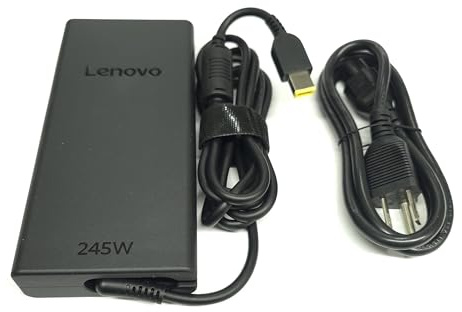 Lenovo Slim 245W AC-Adapter für Lenovo Legion PRO 5 16IAX10H RTX5070Ti 16 Zoll Gaming Laptop, ADL245SDC3A 245W, Lenovo Legion 5 15IRX10 RTX 5060 Laptop, ADL245SLC3A