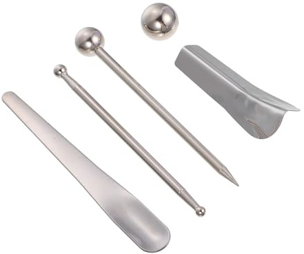 FOMIYES Kit 5 Outils pour Joints de Carrelage – Spatules de Calfeutrage et Grattage du Mastic – pour Sols et Murs – Nettoyage de Colle – Usage Salle de Bain Cuisine