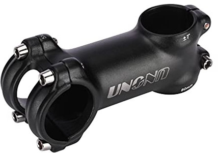 31,8 Vorbau 80 mm 7 Grad FOMTOR Leichter Fahrradlenkervorbau MTB Vorbau Geeignet für Mountainbike, Rennrad, BMX, MTB (31,8 x 80 mm)