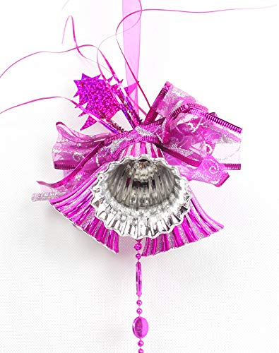 VHVCX Weihnachtskranz Hochzeit Kranz Christbaumkugel Christbaumkugel Bell Christbaumkugel Hängender Weihnachtskranz Bell