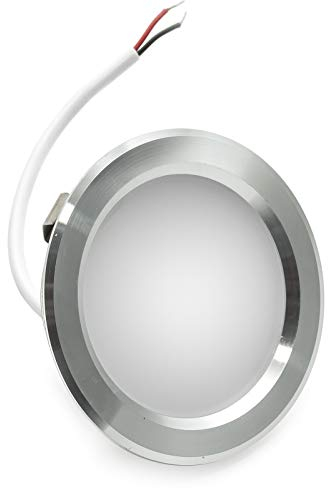 Foco LED 3 W Slim empotrable agujero 60 mm opaco luz campana cocina estante IP20 220 V 4000 K