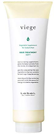 Lebel Viege Hair Treatment Soft - 240ml (Green Tea Set)