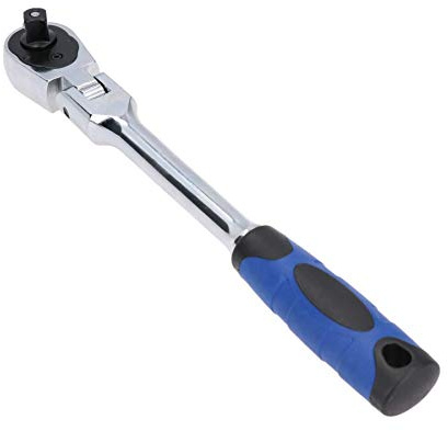 AB Tools-US Pro 3/8 Drive Flexible Ratchet Socket Driver Flexi Head 72 Teeth Quick Release