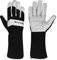 SAWANS Long Gardening Gloves Leather Ladies Men Women Durable Goatskin Garden Gloves Forearm Protection Thorn Proof Gardener Work Spandex Sleeves Rose Pruning Gift (Black, L)