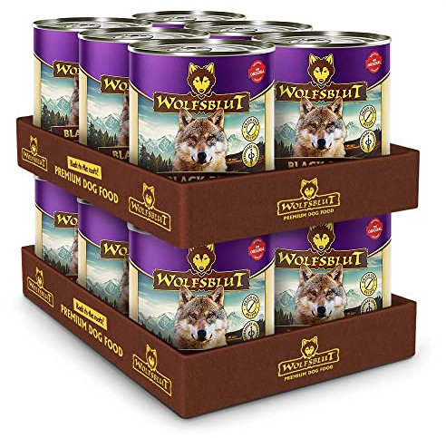 Wolfsblut - Black Bird - 12 x 800 g - Truthahn - Nassfutter - Hundefutter - Getreidefrei