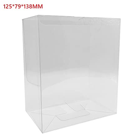 WICAREYO 10 Stück Schutzhülle Klare Schutzbox Display Box Kunststoff Hüllen für Booster Box-NUR für große Booster Box