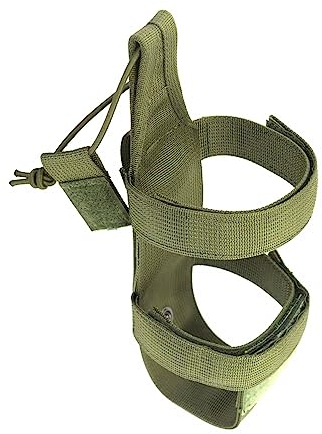 Tactical Water Bottle Holder, Adjustable Molle Belt Bottles Holders Pouch with Backpack Strap for Mountaineering Walking Running Cycling