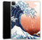 DeinDesign Silikon Hülle kompatibel mit Apple iPad Pro 12.9 (2020) Case Tablet Hülle Die große Welle vor Kanagawa Art Japan