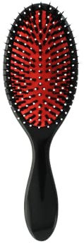 FRANCK PROVOST - Brosse pneumatique - Brosse à cheveux démêlante - Démêlage en profondeur - Brosse à cheveux picots mixtes nylon et sanglier - Cheveux courts à longs - Tous types de cheveux