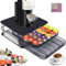 MASTERTOP Porte-Capsules dolcgusto 72 PCs, 2 Tiroirs de Rangement Dosettes avec Support Machine à Café, Distributeur Capsules de Grande Capacité avec Surface Anti-Vibration pour Maison, Bureau