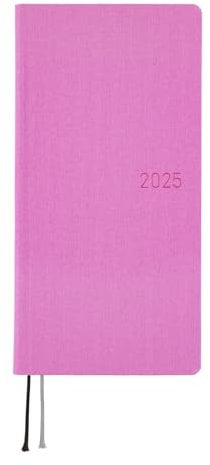 Hobonichi Techo 2025 Weeks [Englisch/Hoch und Schlank/Januar Start/Planer] Colors: Suses Lila