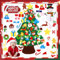 Albero in Feltro, 3.2ft Albero di Natale Bambini, Albero Natale Feltro con 40 Pezzi staccabili e Luci LED, Albero di Natale in Feltro per Bambini, Albero di Natale da Parete, Regali Natale