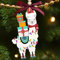 Lama-Ornament – Lama-Weihnachtsschmuck – Lama-Ornamente für Weihnachtsbaum, Bauernhof-Tier-Weihnachtsschmuck – Lama-Geschenke, Lama-Geschenke für Frauen, Lama-Liebhaber Geschenke –