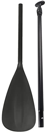 Miskall verstellbares, abnehmbares Stand-Up-Paddle-Board-Paddel | Ausziehbares schwarzes Paddelruder zum Paddeln, Surfen und Kajakfahren | Leichtgewicht und Design