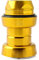 Tevimpeya Fahrrad- Headset- Lager, Steuersatz für Rennräder 22. 2mm 1“ festes Getriebe Rennsport Aluminium Nasenlager Vintage Kopfhörer Lager Geradlinig Gelagerte Kopfhörer, Gold