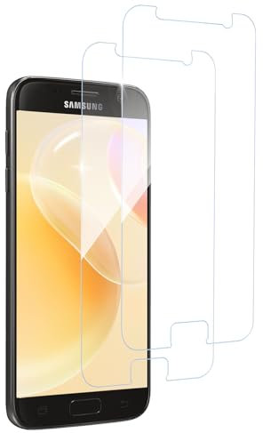 Carantee für Panzerglas für Samsung Galaxy S7 Schutzfolie, 9H Härte Gehärtetes Glas für Samsung S7 Schutzglas, 3D Gebogenes, Blasenfrei Galaxy S7 Displayschutz, Hüllenfreundlich, 2er Pack