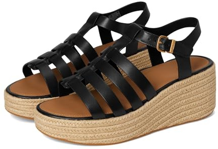 Fitflop Platfforms Espadr. Leather Fisherman Wedge Sandals Sandale caleFemme