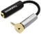Youkamoo 4.4mm Female to 2.5mm Right Angle Male Headphone Jack Adapter Cable, Balanced Audio Adapter Cable