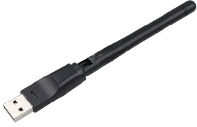 Sirxlevcy Carte sans RT5370 Adaptateur WiFi USB Portable 2,4 G 150 Mbps Antenne WiFi Récepteur WiFi USB pour PC et Boîtier TV Facile à Utiliser
