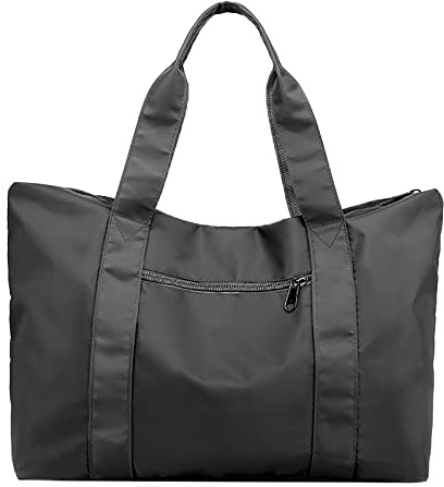 VaiKanhai Shisha Taschen Reise-Umhängetasche mit großer Kapazität für Männer und Frauen aus Nylongewebe Fahrrad Taschen (Grey, One Size)