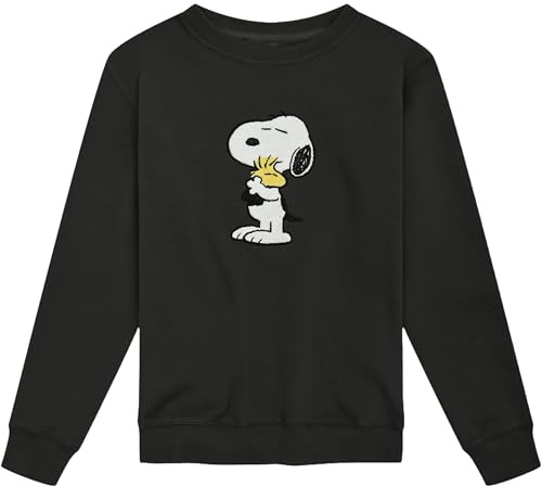 Bavarian Caps Damen Peanuts: Snoopy Pullover, dunkelgrau, M