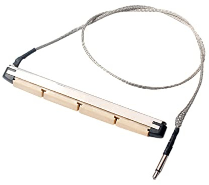 Pkp04 Piezo Tonabnehmer für Viersaitigen Holzbass, 1 Stück | Silber, Metallausführung, Hohe Empfindlichkeit, Zubehör für Musikinstrumente, Teile für Holzbässe