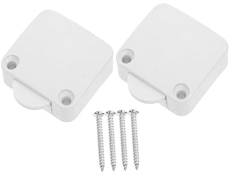 HEATSHAKING 2 pezzi Interruttore Porta Armadio Automatico per Luce Armadio Fissaggi Controllo Touch e Illuminazione Sottopensile