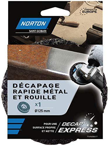 Disque Norton Decap Express Metal et Rouille, diamètre 125