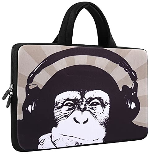 iColor 14 15 15.4 15.6 inch Laptop Handle Bag Computer Protect Case Pouch Holder Notebook Sleeve Neoprene Cover Soft Carring Travel Case for Dell Lenovo Toshiba HP Chromebook ASUS Acer Chimp ICB-09