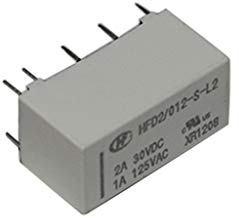 HFD2/012-S-L2 Relay: electromagnetic DPDT Ucoil: 12VDC 1A/125VAC 3A/30VDC 3A HON