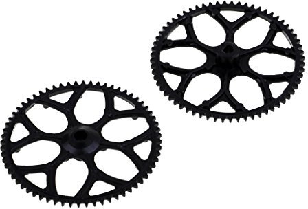 Baoblaze 2 STK. Motor Zahnräder Getriebe Ersatzteile für V977 V988 V966 Xk K110 RC Hubschrauber