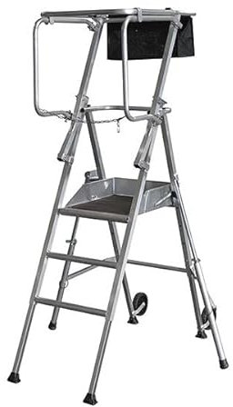 Escabeau PIRL 4 marches - Hauteur de Travail Max. 3.05m - 18.405